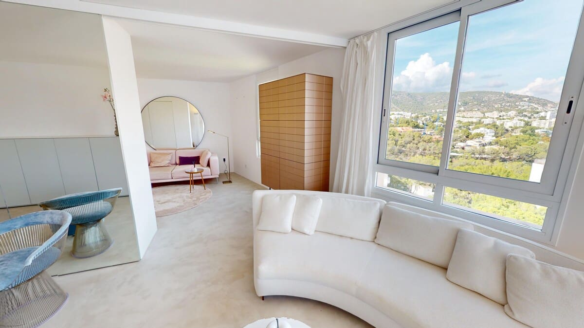 2 bedroom Penthouse for sale in Illetas with pool garage - € 945,000 (Ref: 9734128)