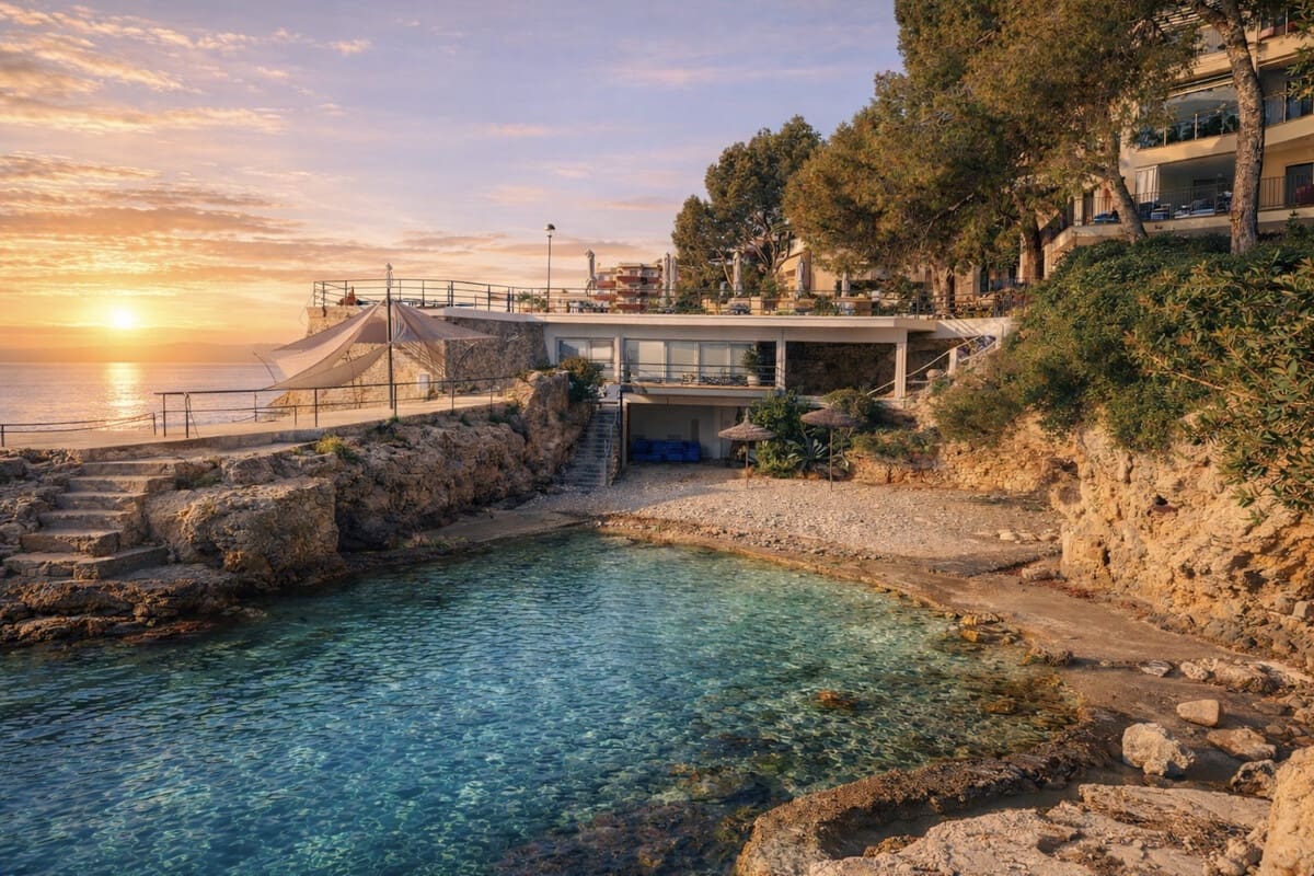 2 makuuhuone Asunto vuokrattavana paikassa Illetas mukana uima-altaan - 3 500 € (Ref: 9757836)