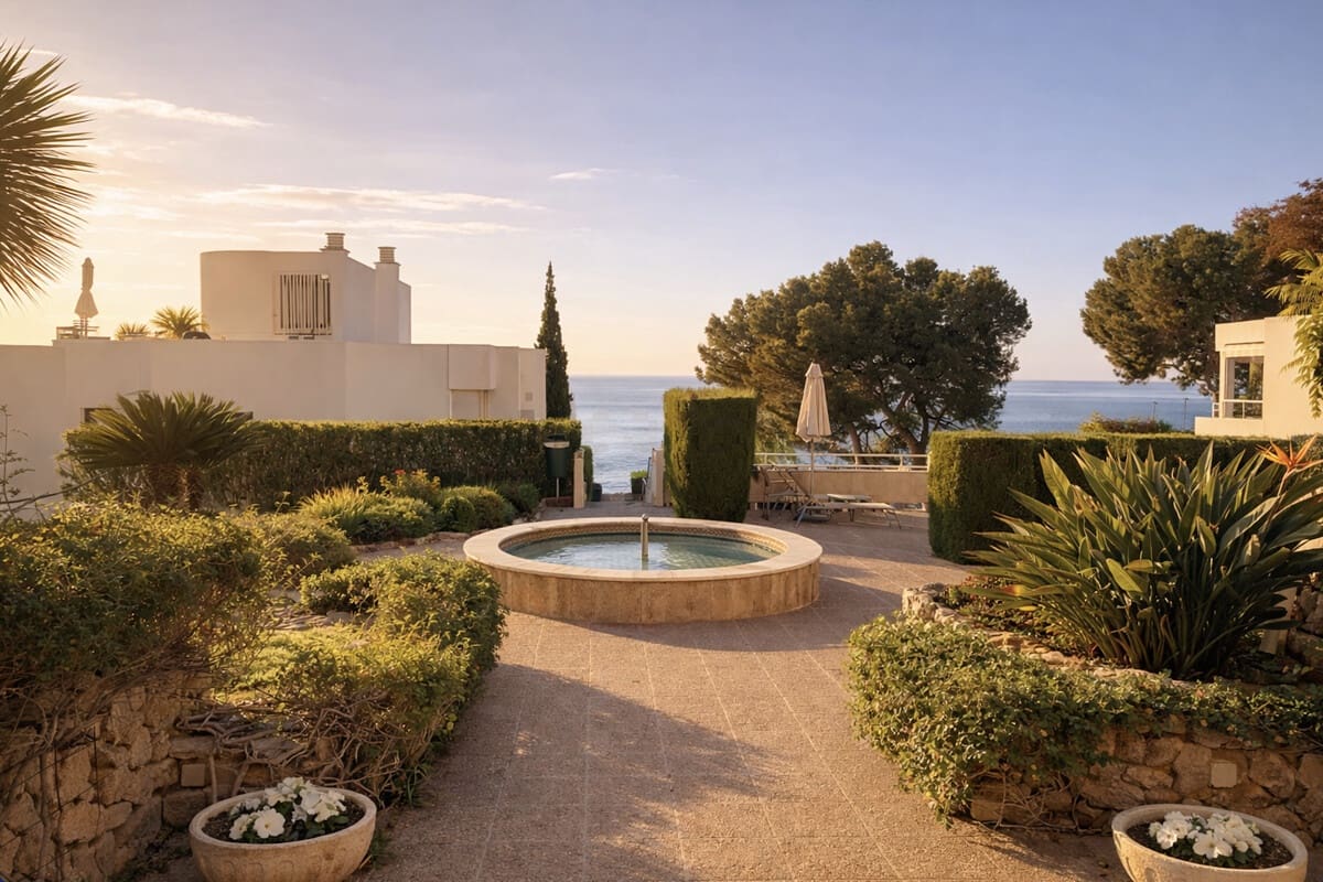 2 makuuhuone Asunto vuokrattavana paikassa Illetas mukana uima-altaan - 3 500 € (Ref: 9757836)