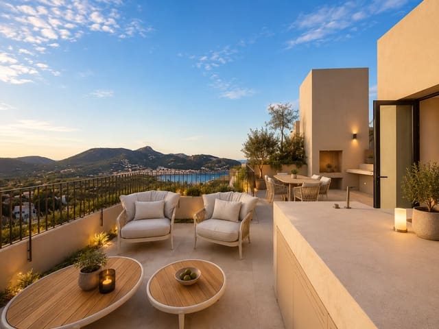 3 slaapkamer Villa te koop in Puerto de Andratx, Andratx met zwembad garage - € 2.780.000 (Ref: 9801003)