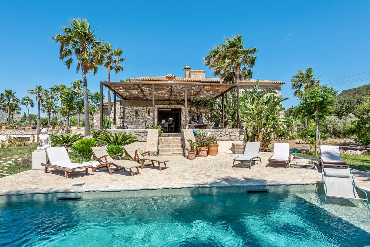 4 sypialnia Finka/Dom wiejski na sprzedaż w Pollensa / Pollenca z basenem garażem - 4 500 000 € (Ref: 9908993)