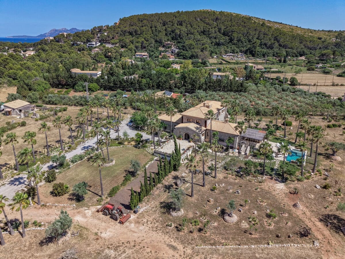 4 sypialnia Finka/Dom wiejski na sprzedaż w Pollensa / Pollenca z basenem garażem - 4 500 000 € (Ref: 9908993)