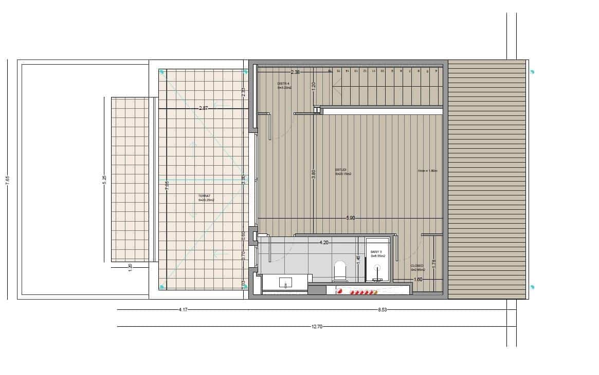 4 sypialnia Dom blizniak na sprzedaż w Sant Pere de Ribes z garażem - 850 000 € (Ref: 9073497)