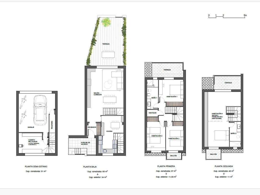 4 bedroom Terraced Villa for sale in Sitges with pool garage - € 1,145,000 (Ref: 9621798)