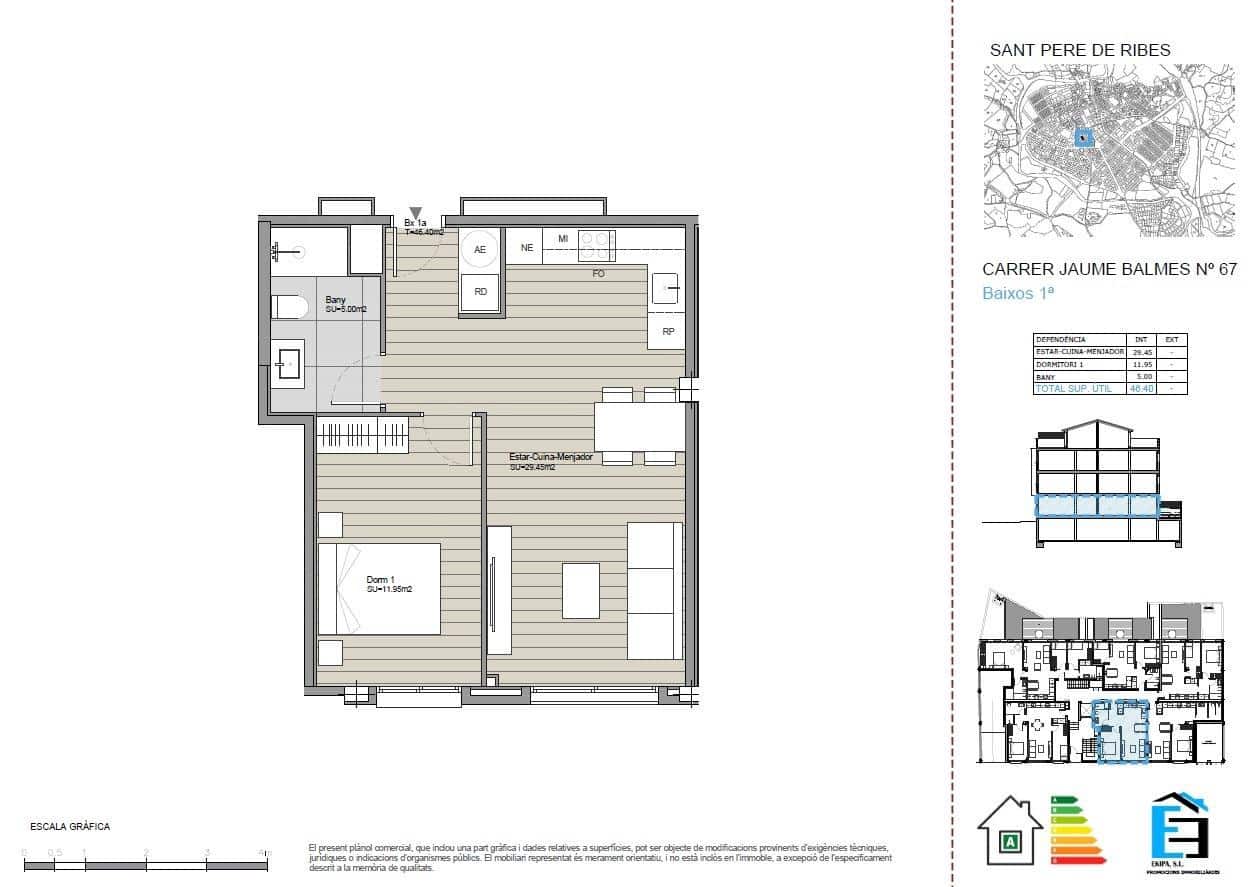 1 bedroom Apartment for sale in Sant Pere de Ribes with garage - € 204,000 (Ref: 9881993)