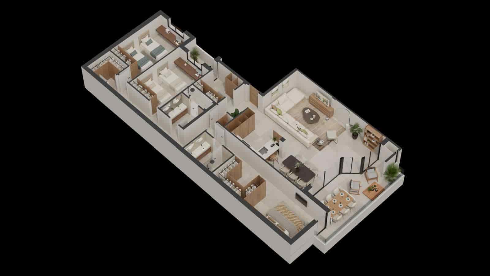 3 bedroom Flat for sale in Aguilas with pool garage - € 320,000 (Ref: 10013362)