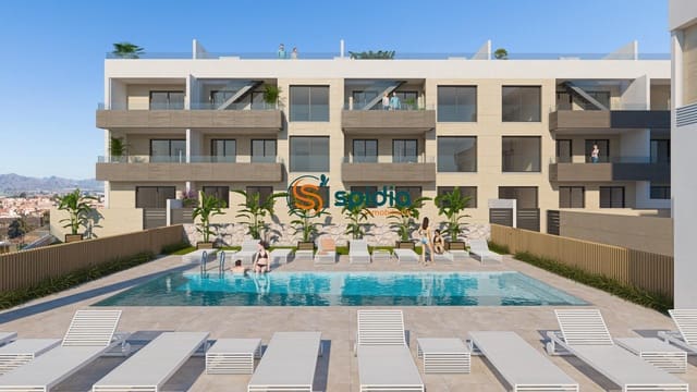 Piso de 2 habitaciones en El Hornillo, Aguilas en venta con piscina garaje - 272.000 € (Ref: 8354278)