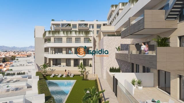 Piso de 2 habitaciones en El Hornillo, Aguilas en venta con piscina garaje - 272.000 € (Ref: 8354278)