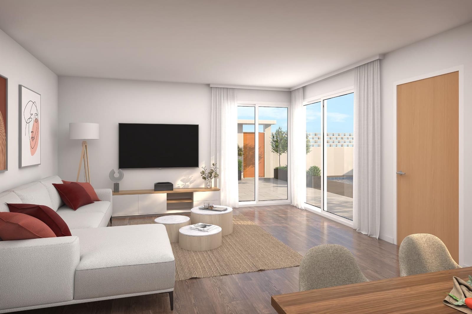 4 soveværelse Lejlighed til salg i Aguilas med swimmingpool - € 450.000 (Ref: 8624303)