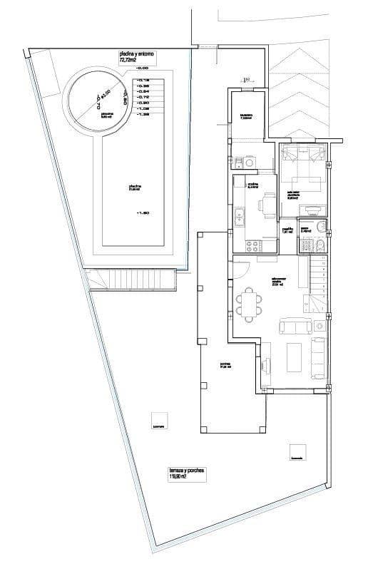 4 bedroom Terraced Villa for sale in Calabardina with pool garage - € 335,000 (Ref: 8817952)