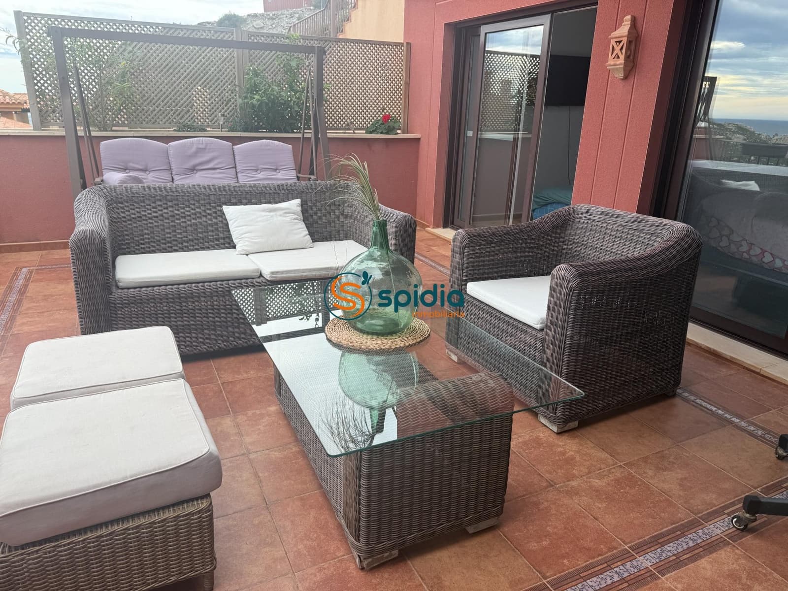2 bedroom Flat for rent in Aguilas with pool garage - € 1,400 (Ref: 9619213)