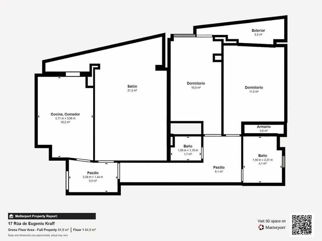 Piso de 2 habitaciones en Vigo en venta con garaje - 204.000 € (Ref: 9683967)