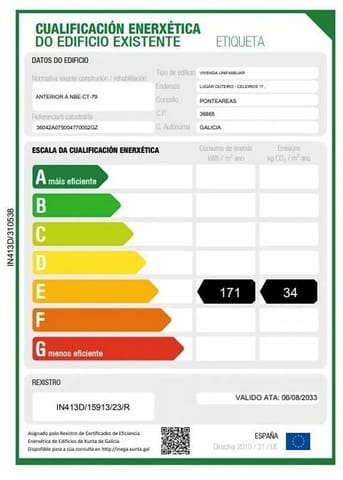 6 bedroom Semi-detached Villa for sale in Ponteareas with pool garage - € 280,000 (Ref: 9691332)