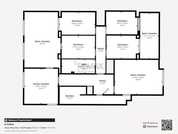 5 bedroom Flat for sale in A Caniza - € 159,000 (Ref: 9726882)