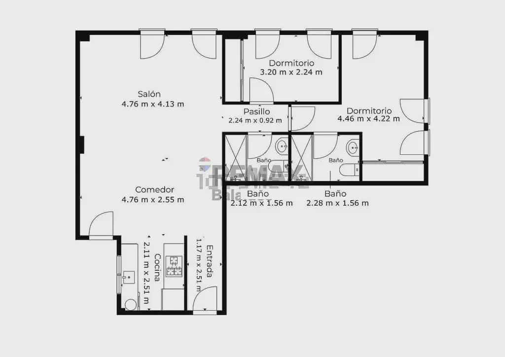 2 soveværelse Lejlighed til salg i Vigo med garage - € 290.000 (Ref: 9762475)