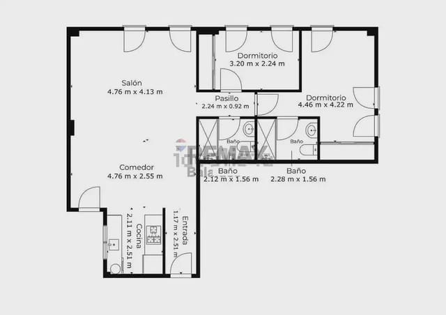 2 soveværelse Lejlighed til salg i Vigo med garage - € 290.000 (Ref: 9762475)