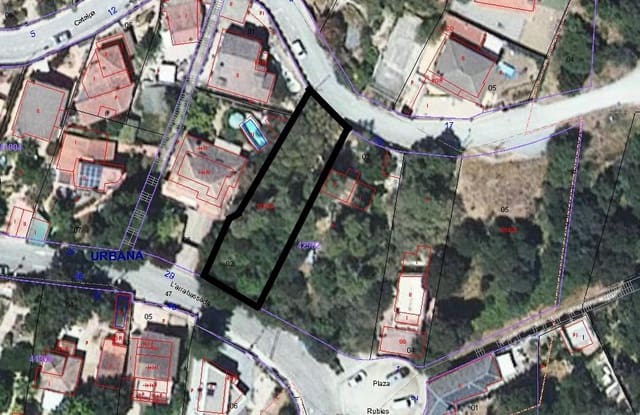 Działka budowlana na sprzedaż w La Floresta, Sant Cugat del Vallès - 125 000 € (Ref: 9908402)
