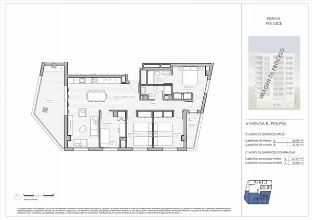 4 Zimmer Wohnung zu verkaufen in Sur, Castelló de la Plana mit Pool - 342.000 € (Ref: 10009100)