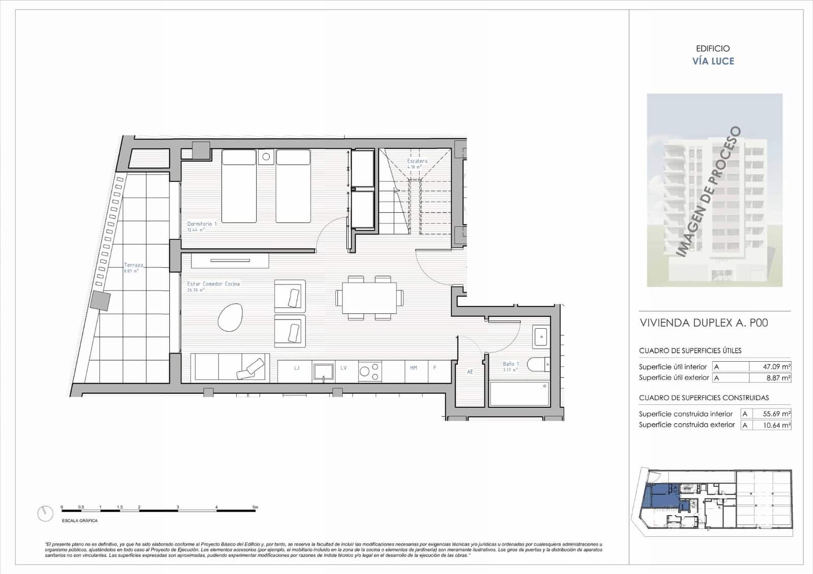3 Zimmer Apartment zu verkaufen in Castello de la Plana mit Pool - 289.000 € (Ref: 10009101)