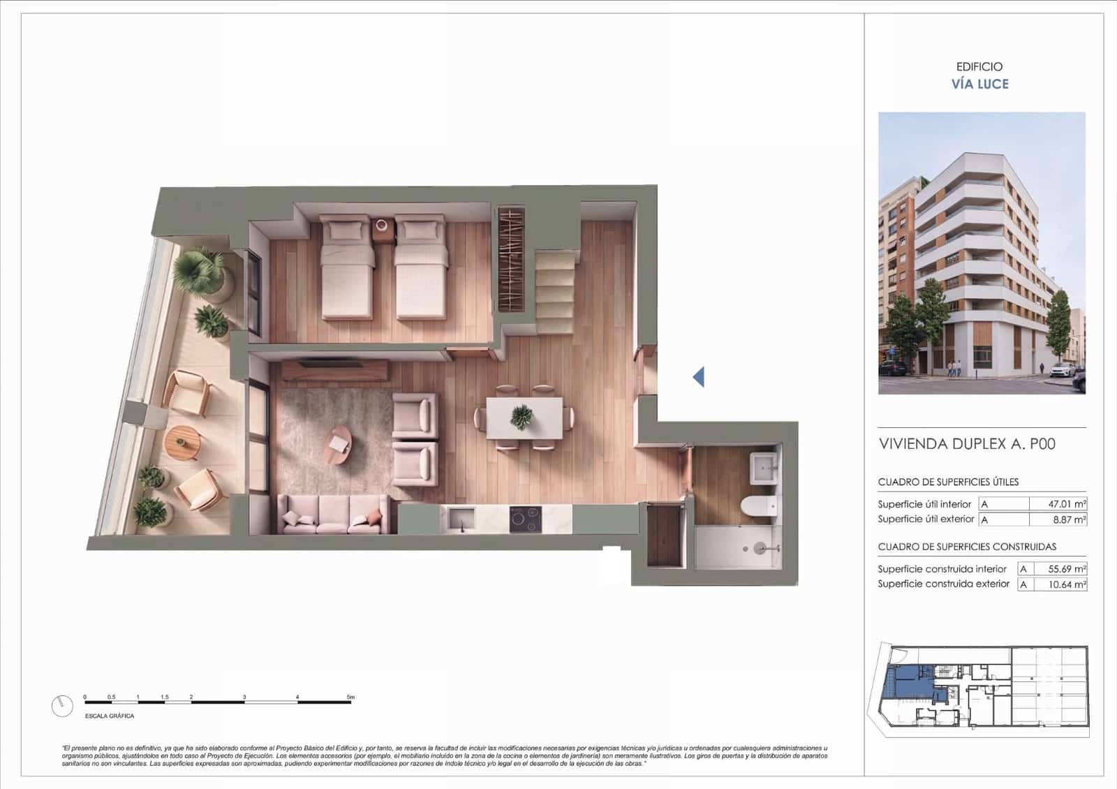 3 Zimmer Apartment zu verkaufen in Castello de la Plana mit Pool - 289.000 € (Ref: 10009101)