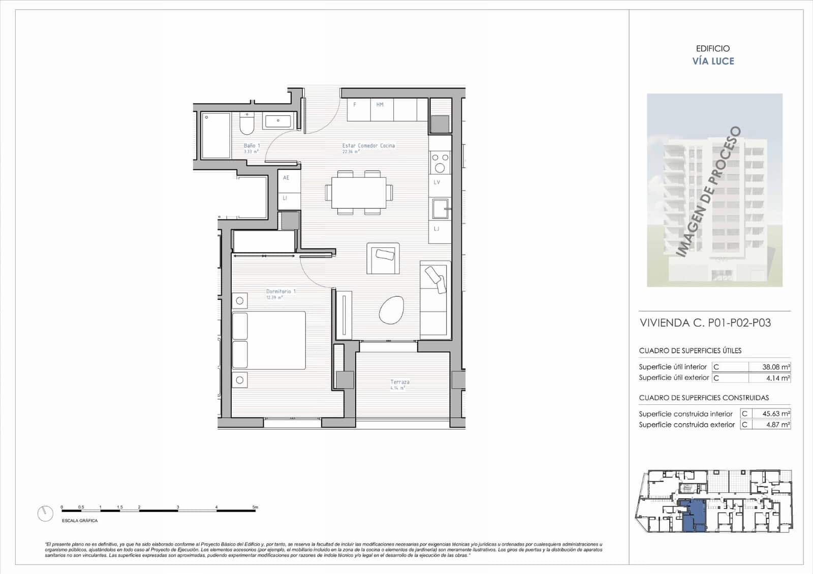 1 Zimmer Wohnung zu verkaufen in Castello de la Plana mit Pool - 180.000 € (Ref: 10009102)
