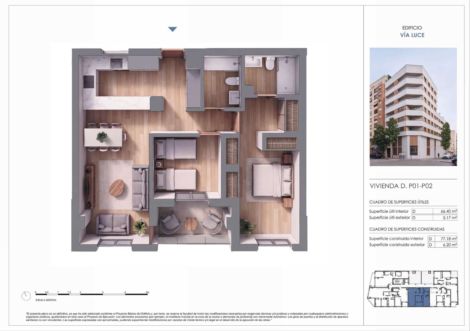 2 sypialnia Mieszkanie na sprzedaż w Castello de la Plana z basenem - 224 000 € (Ref: 10009104)