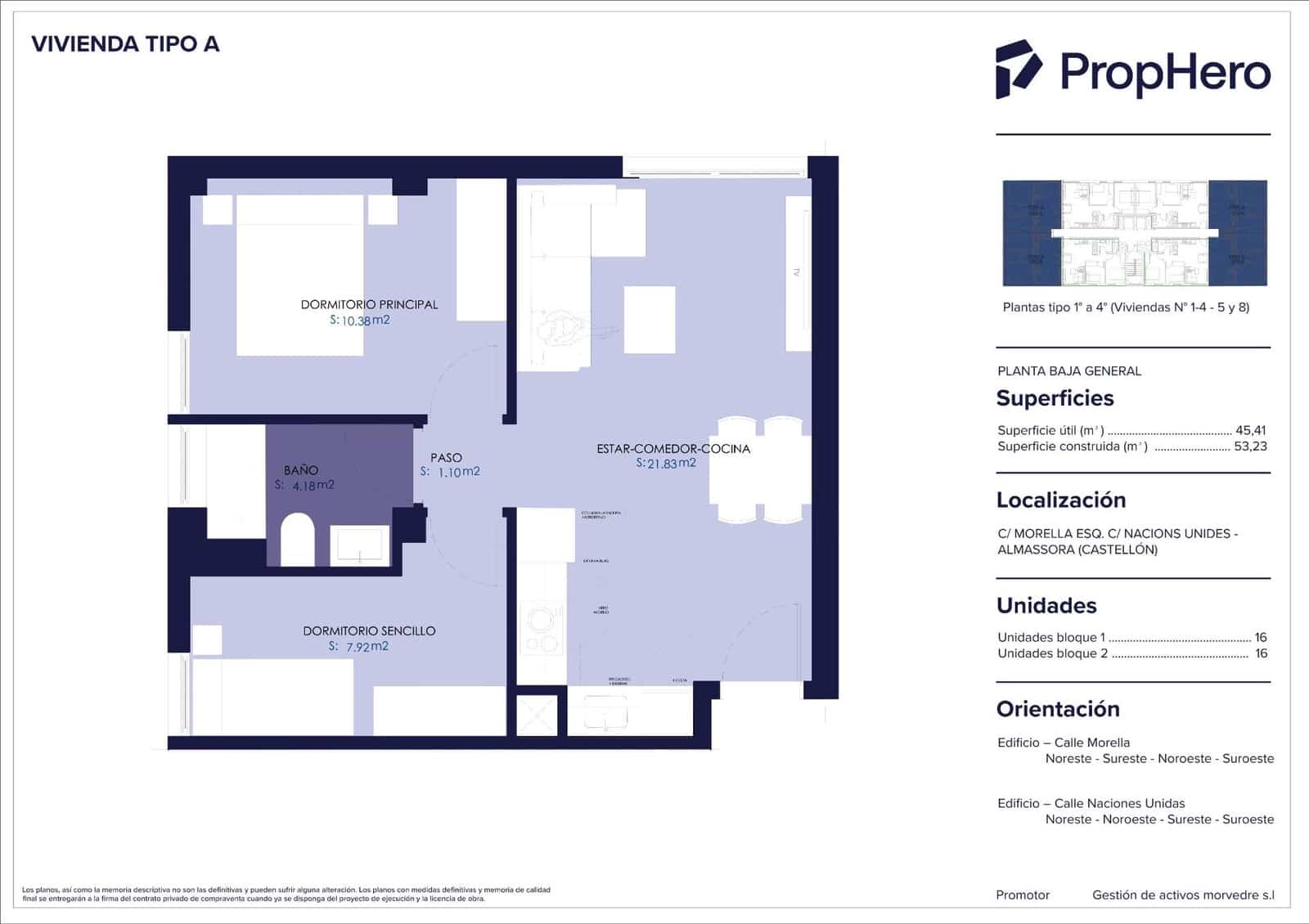 2 chambre Appartement à vendre à Almassora / Almazora avec piscine - 150 700 € (Ref: 10043028)
