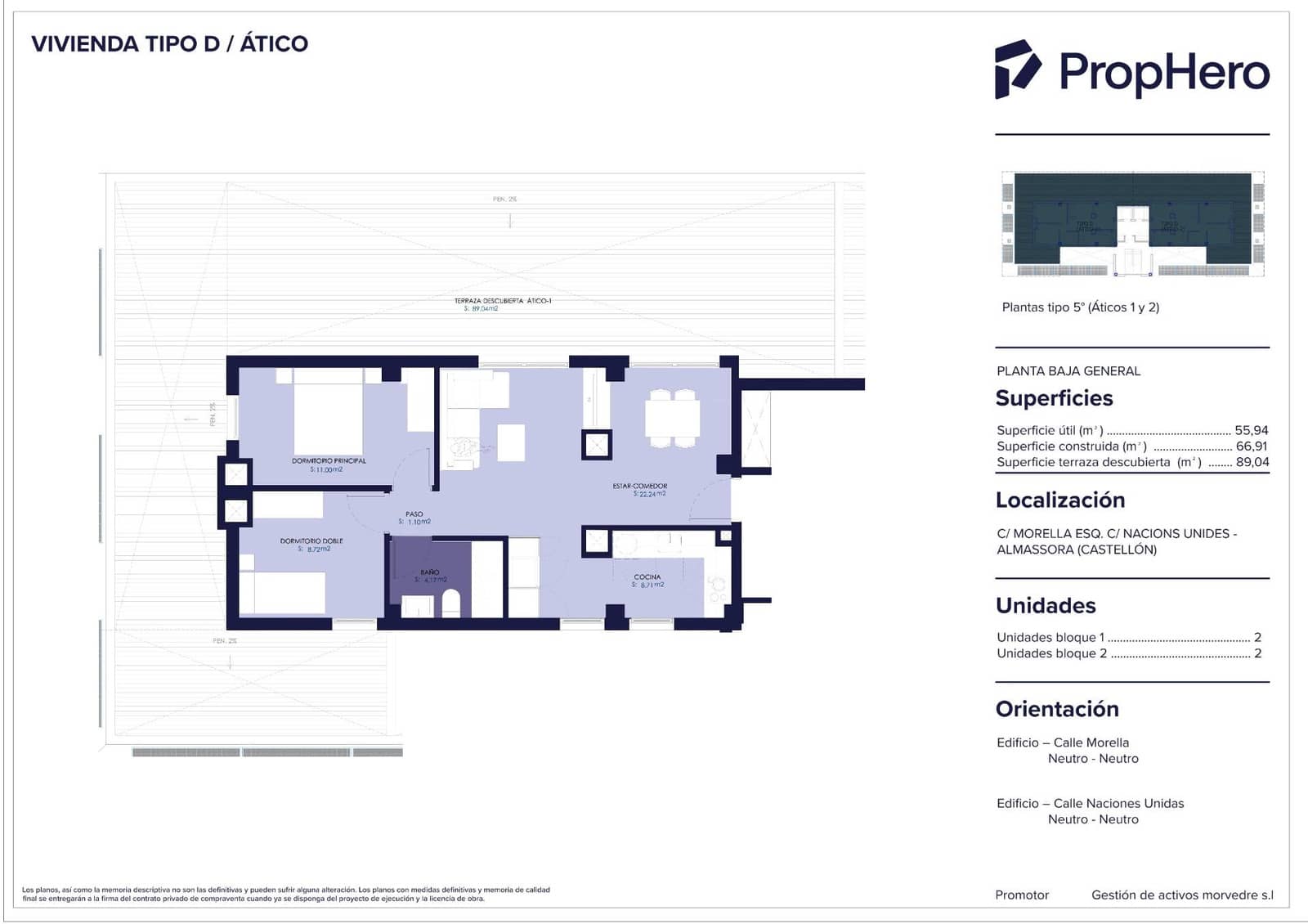 2 bedroom Flat for sale in Almassora / Almazora with pool - € 250,000 (Ref: 10044822)