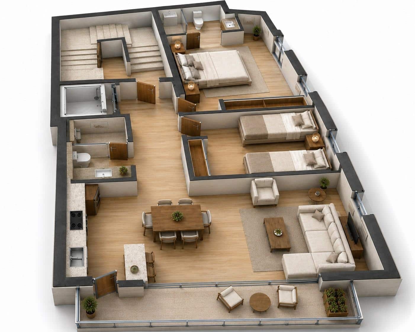 2 camera da letto Appartamento in vendita in Benicarlo - 210.000 € (Rif: 10044823)