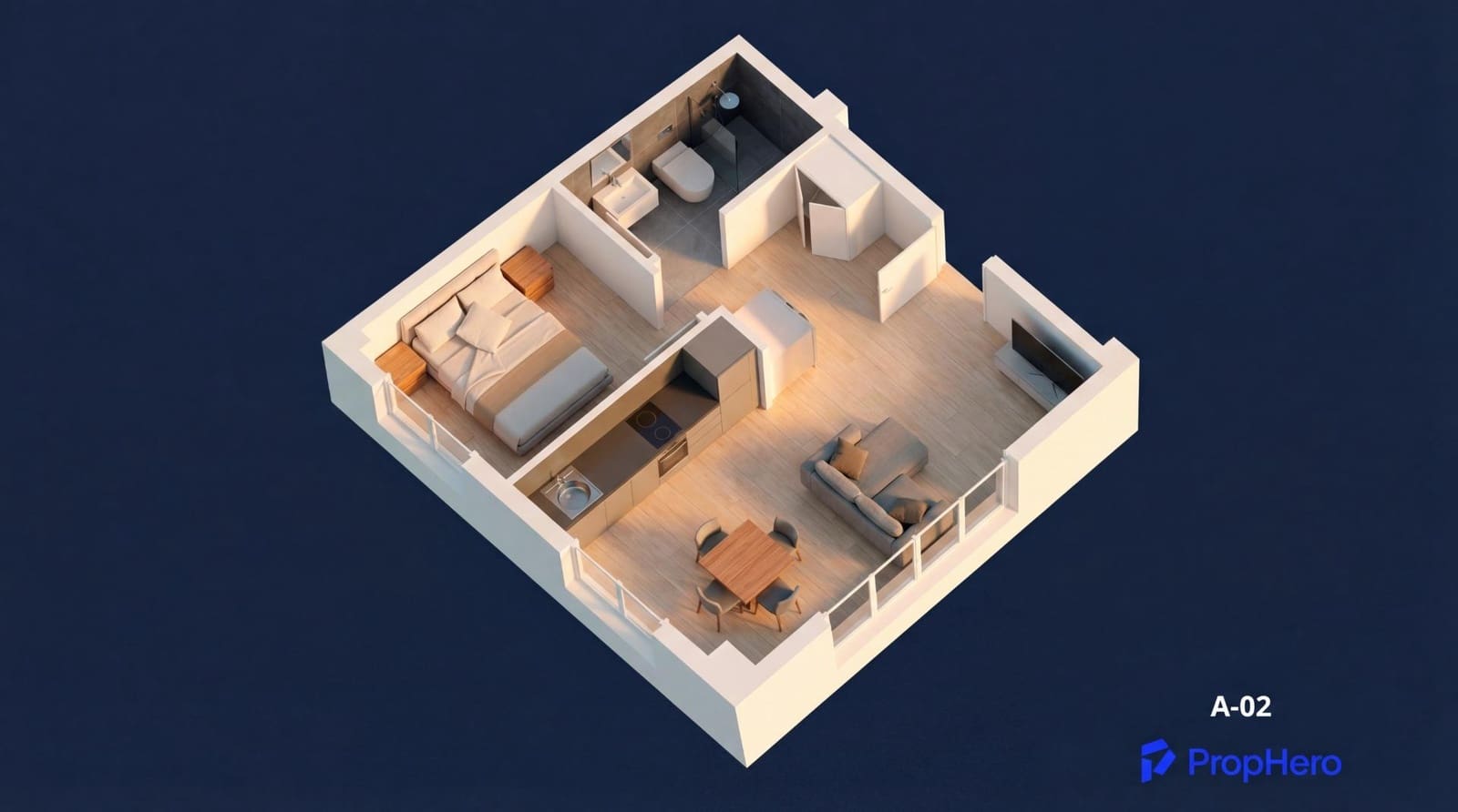 1 camera da letto Appartamento in vendita in Castello de la Plana - 110.000 € (Rif: 10147136)