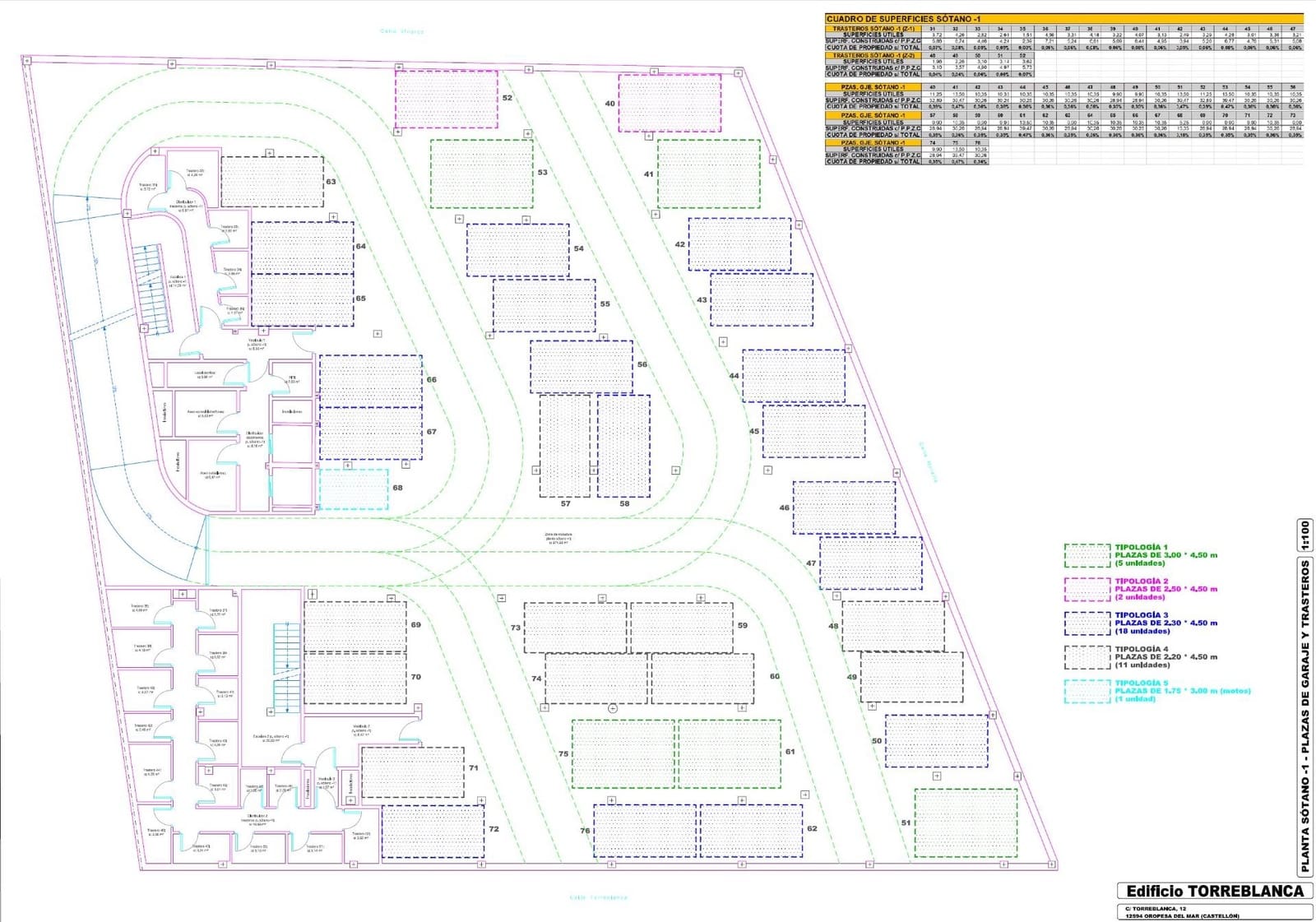 Garage for sale in Oropesa  - € 7,000 (Ref: 8133817)
