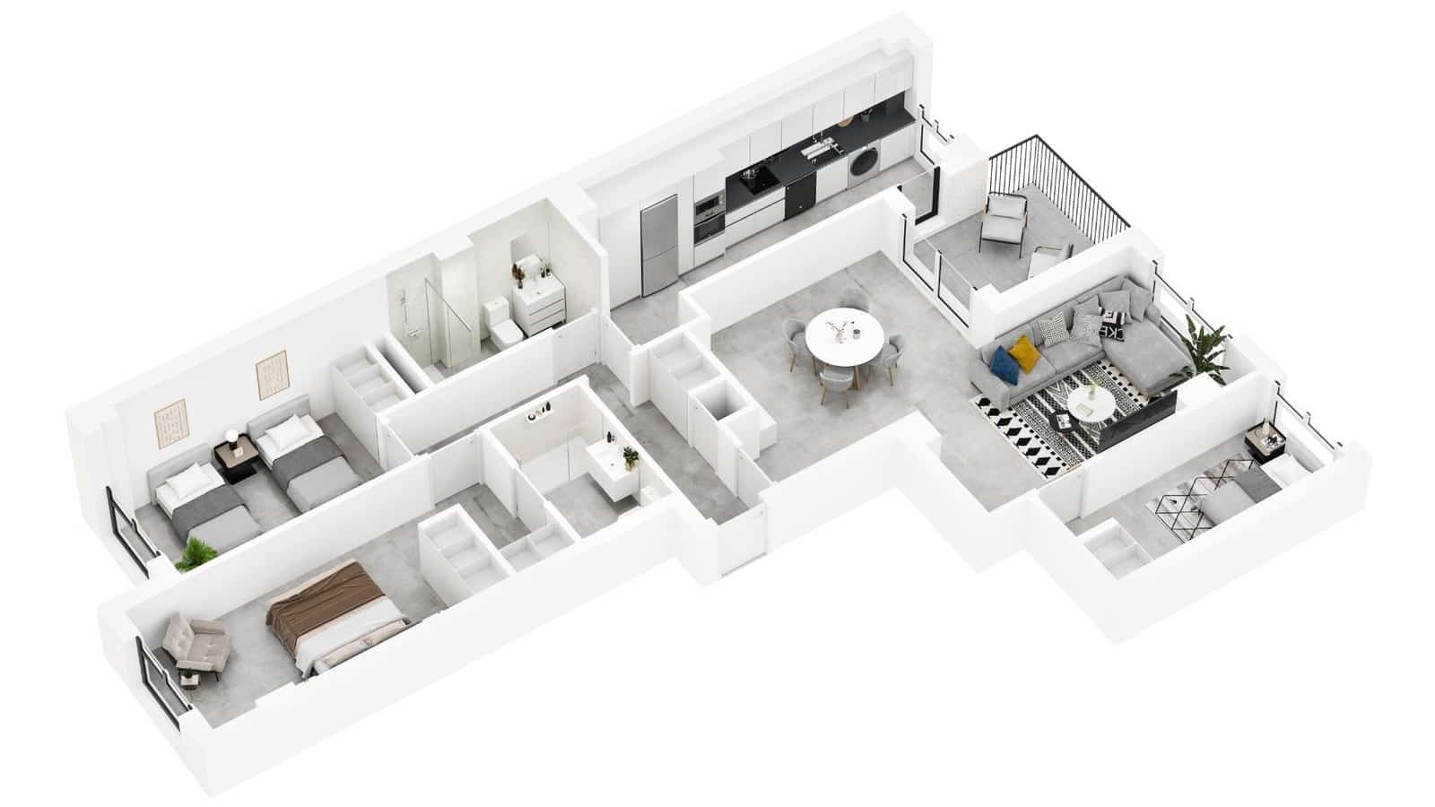 3 sovrum Lägenhet till salu i Castello de la Plana - 273 000 € (Ref: 8666345)