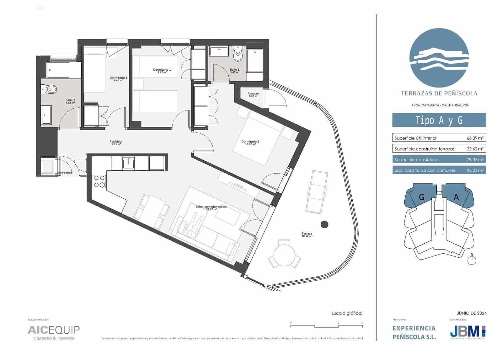 3 soveværelse Lejlighed til salg i Peniscola med swimmingpool - € 259.000 (Ref: 8845480)