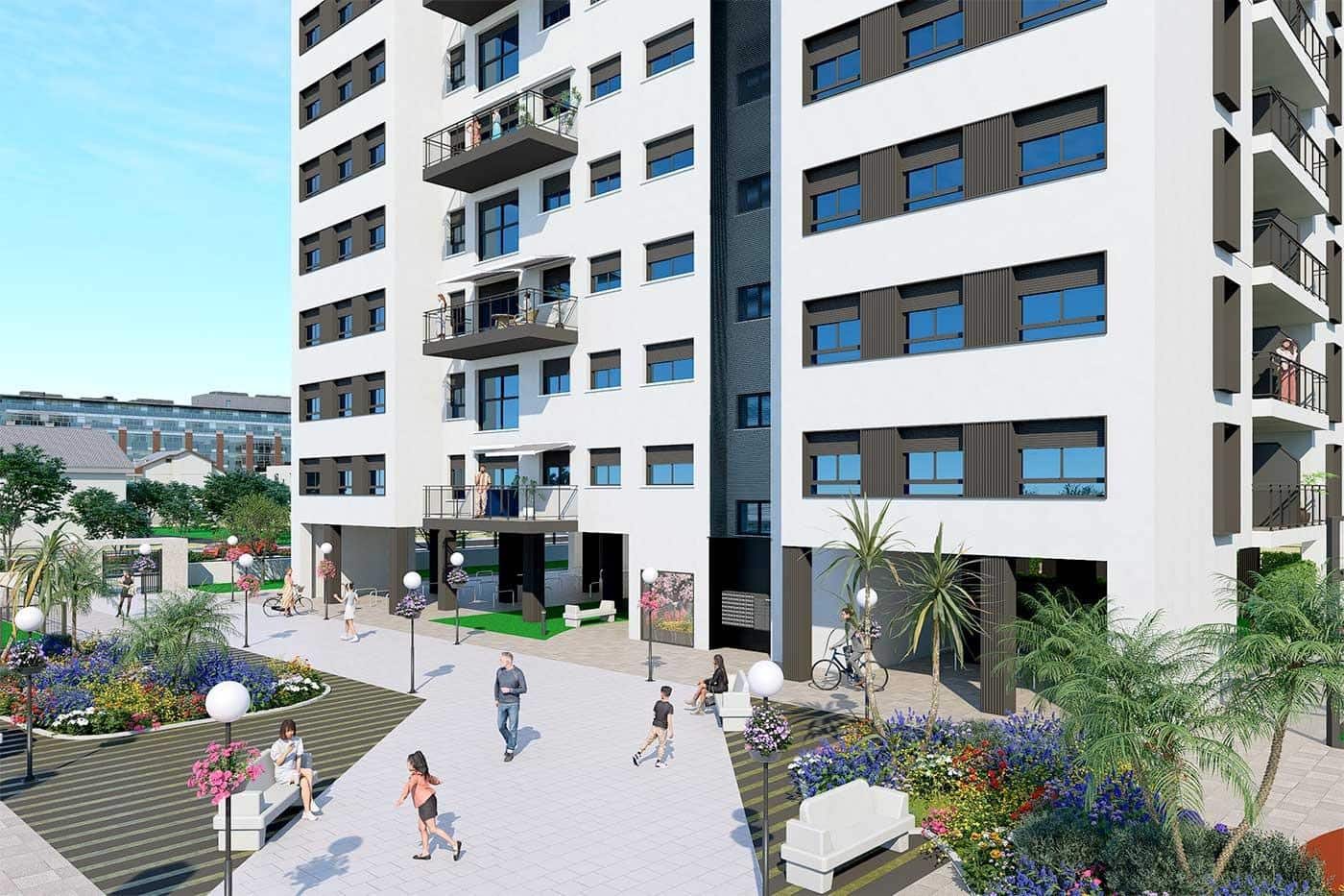 3 chambre Appartement à vendre à Castello de la Plana avec piscine - 249 899 € (Ref: 9153860)