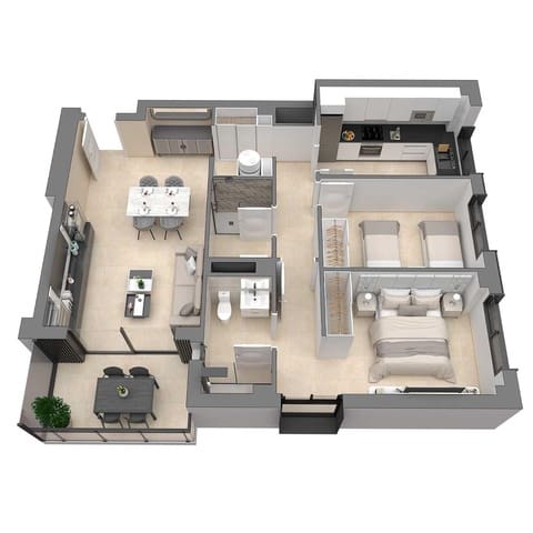 2 soverom Leilighet til salgs i Sur, Castelló de la Plana med svømmebasseng - € 226 900 (Ref: 9153861)