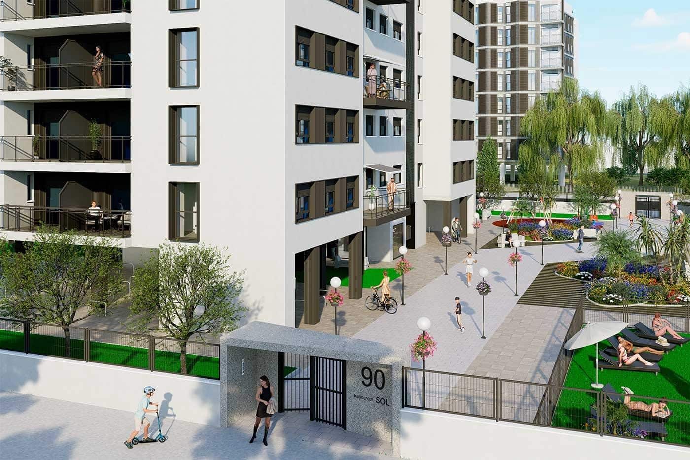 2 soveværelse Lejlighed til salg i Castello de la Plana med swimmingpool - € 226.900 (Ref: 9153861)