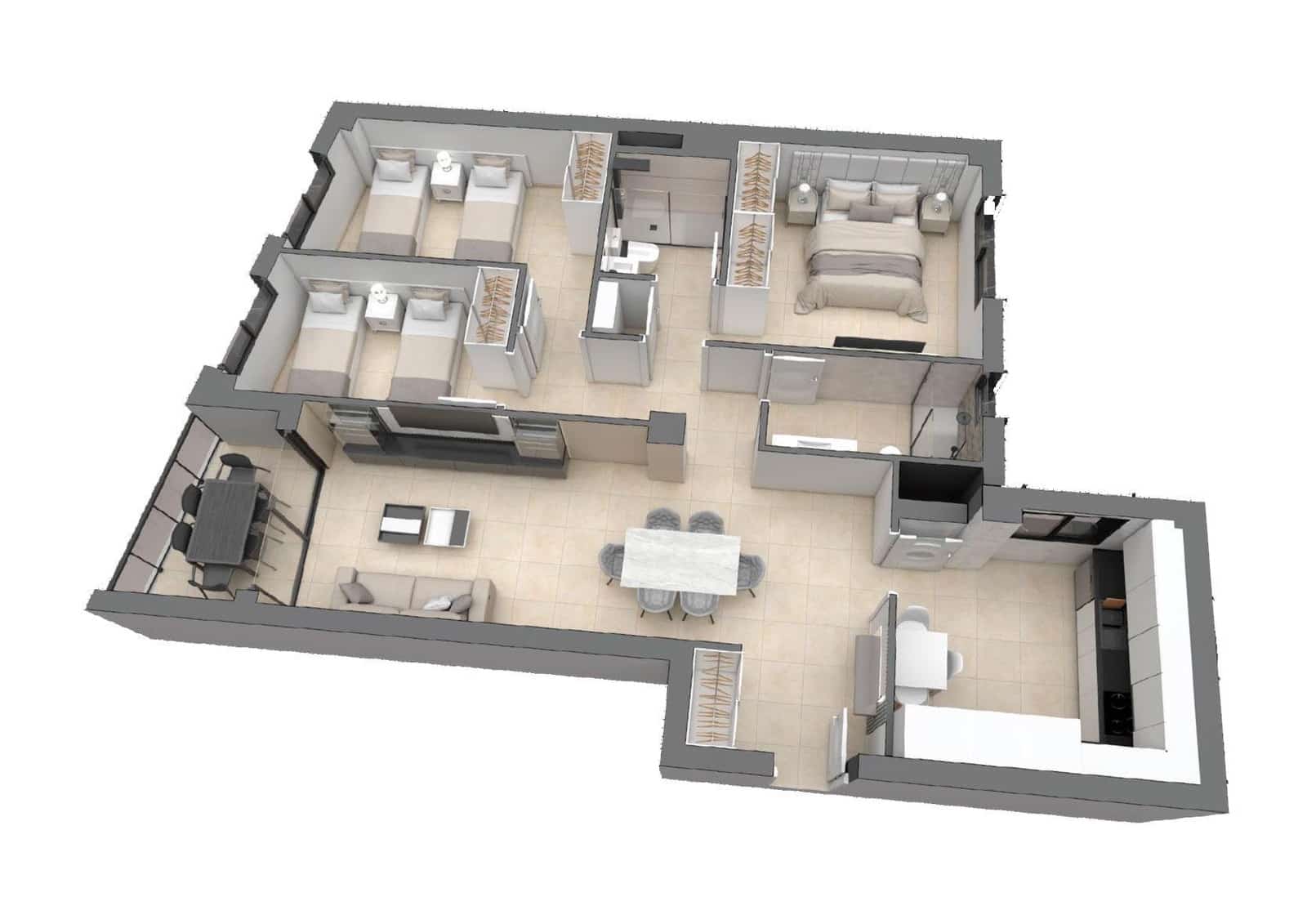 3 sovrum Lägenhet till salu i Castello de la Plana - 250 639 € (Ref: 9153863)