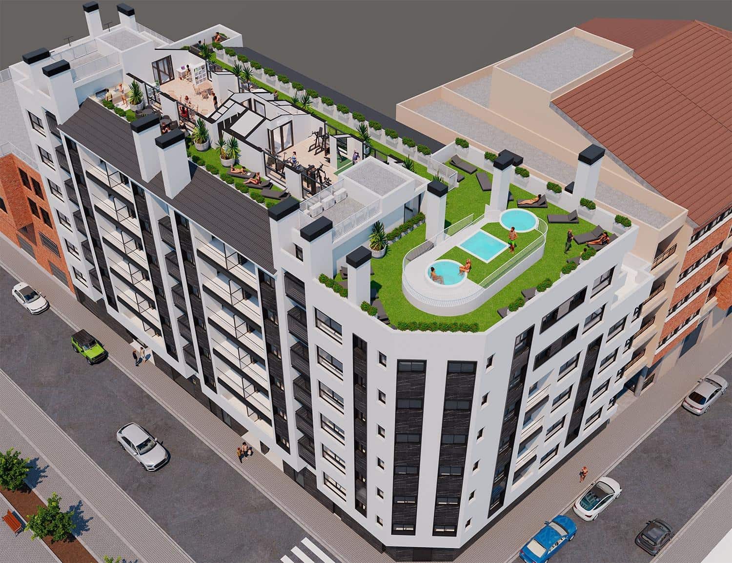 3 soveværelse Lejlighed til salg i Castello de la Plana - € 224.700 (Ref: 9153864)