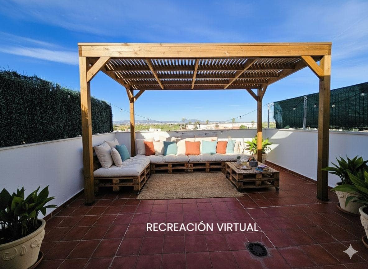 2 Zimmer Reihenhaus zu verkaufen in Les Alqueries / Alquerias del Nino Perdido mit Garage - 165.000 € (Ref: 9341148)