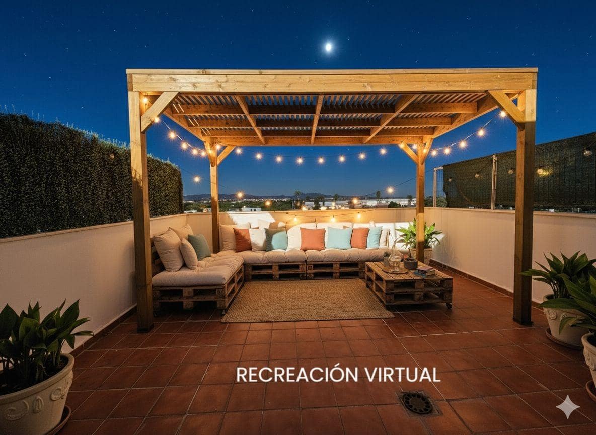 2 Zimmer Reihenhaus zu verkaufen in Les Alqueries / Alquerias del Nino Perdido mit Garage - 165.000 € (Ref: 9341148)