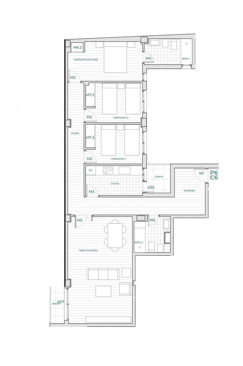 3 bedroom Flat for sale in Vinaros - € 157,000 (Ref: 9497158)