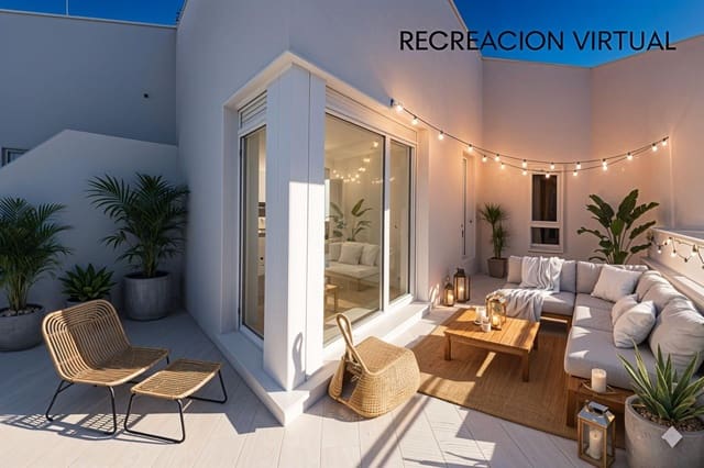 3 soveværelse Penthouse til salg i Peñíscola med swimmingpool - € 380.000 (Ref: 9502236)