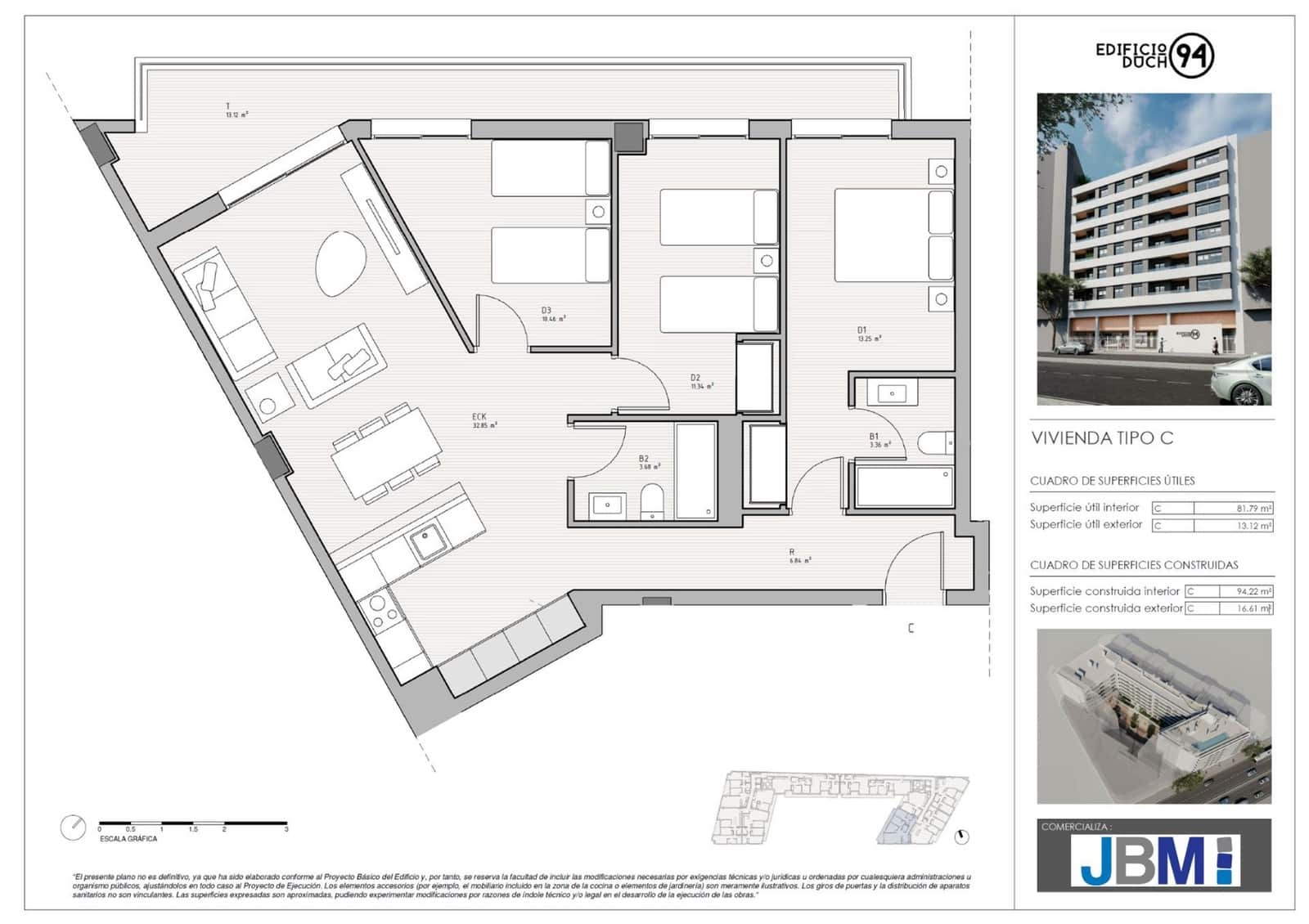 3 sovrum Lägenhet till salu i Castello de la Plana med pool garage - 232 000 € (Ref: 9543549)