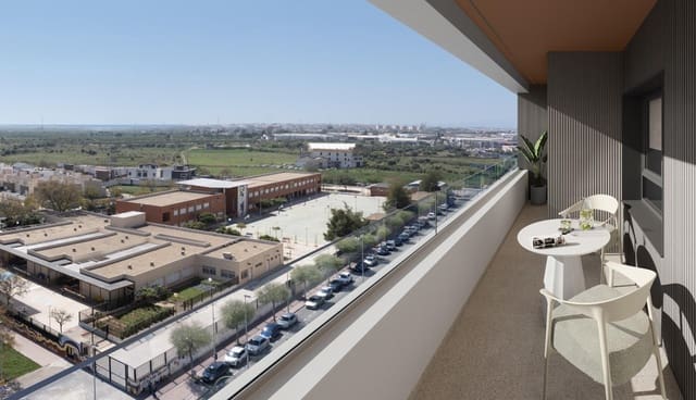 3 bedroom Flat for sale in Sur, Castelló de la Plana with pool garage - € 242,000 (Ref: 9543549)