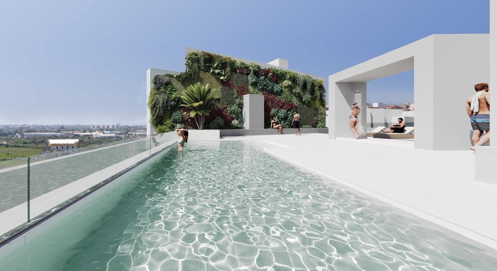 3 soveværelse Lejlighed til salg i Castello de la Plana med swimmingpool garage - € 282.000 (Ref: 9548143)