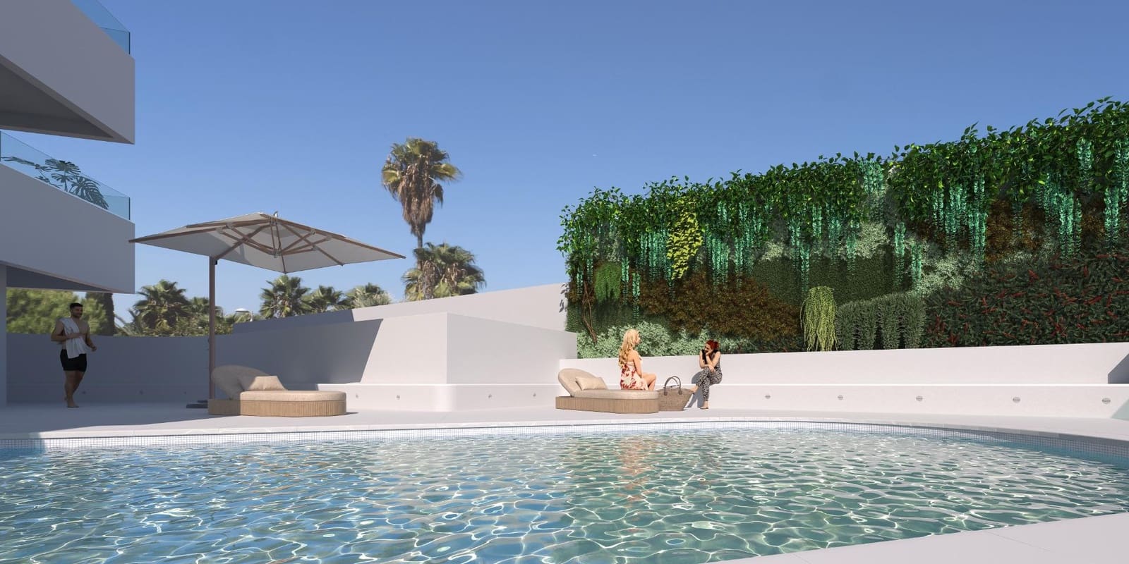 2 sovrum Lägenhet till salu i Castello de la Plana med pool - 220 000 € (Ref: 9578749)