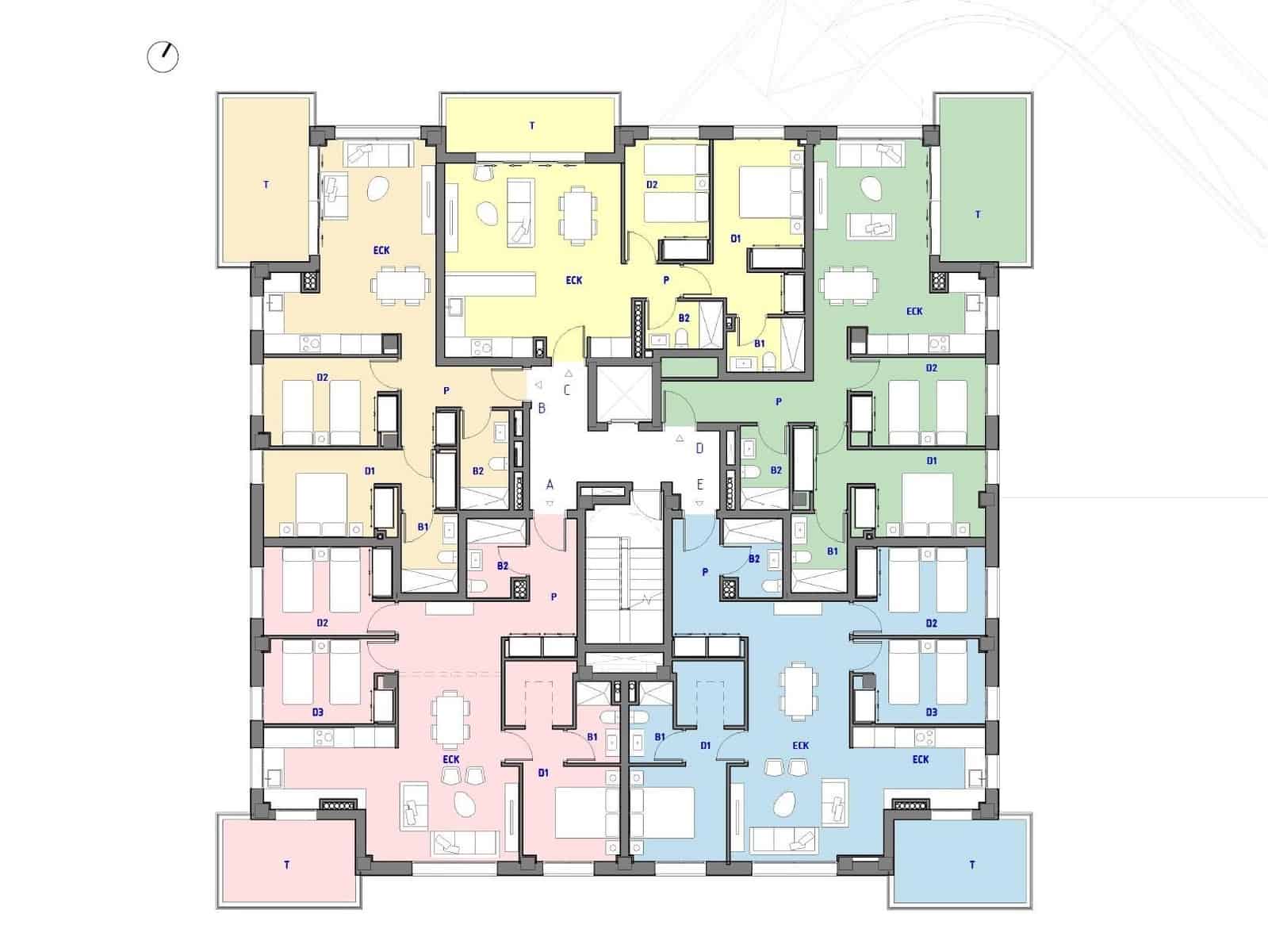 2 bedroom Flat for sale in Castello de la Plana with pool - € 220,000 (Ref: 9578749)