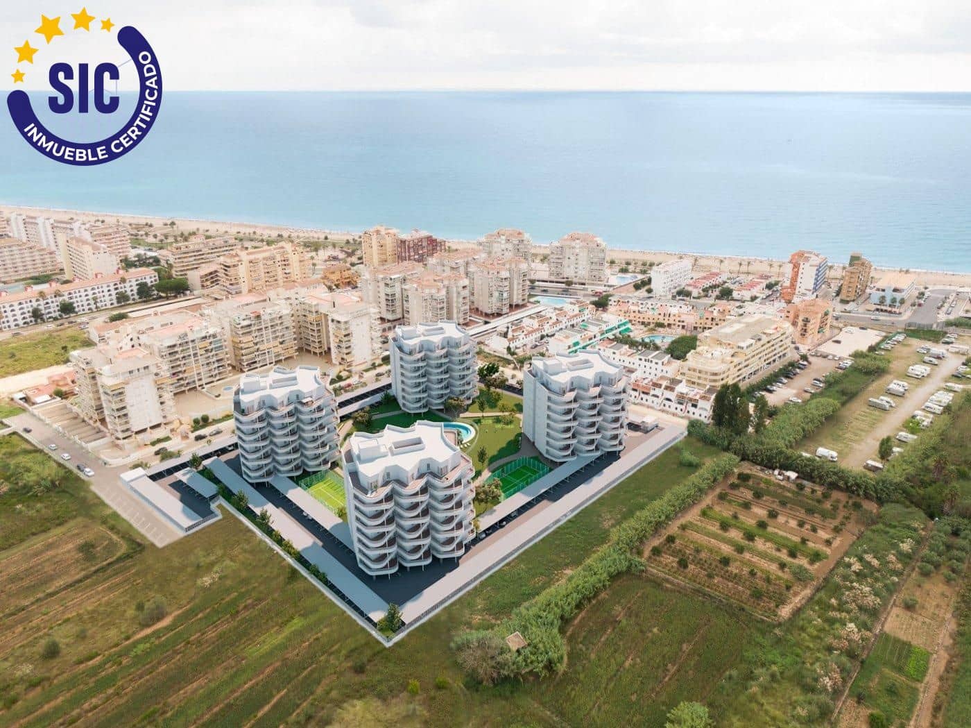 2 makuuhuone Kattohuoneisto myytävänä paikassa Peniscola mukana uima-altaan - 365 000 € (Ref: 9866979)