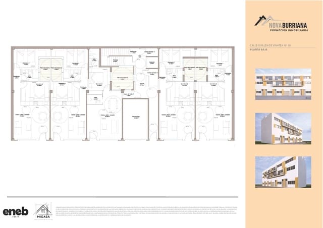 2 sovrum Lägenhet till salu i Burriana / Borriana med garage - 129 000 € (Ref: 9920401)