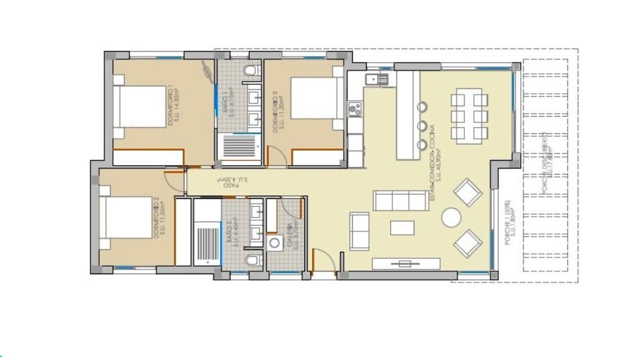 3 soverom Villa til salgs i Los Montesinos med svømmebasseng - € 409 900 (Ref: 9426155)